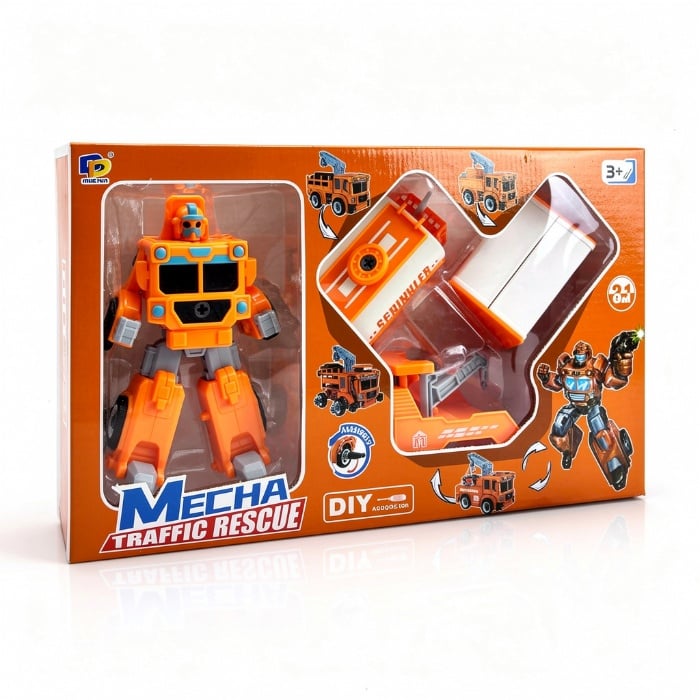 Ігровий робот-трансформер машинка DADE TOYS с/г техніка (D622-H360B)